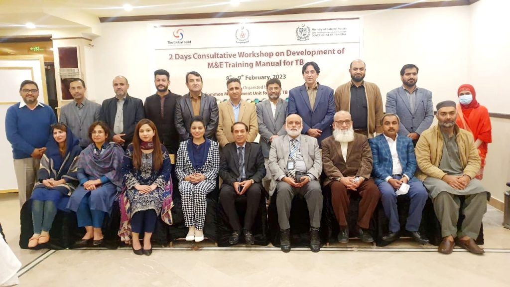 Two days workshop on development of M&E training manual at Islamabad ...
