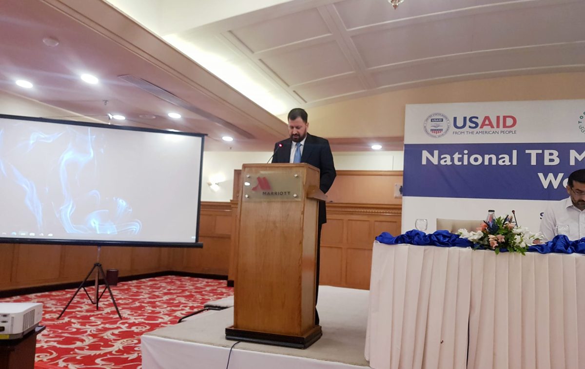 National TB M&E Consultative Workshop organized by WHO in Islamabad ...
